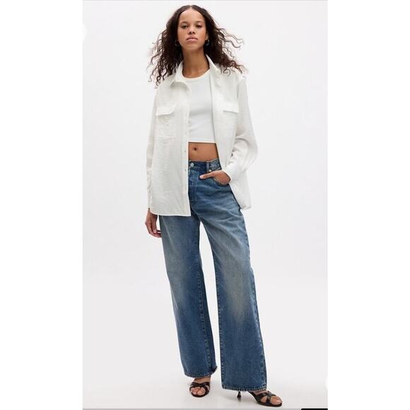 Gap Big Utility Shirt - Picture 1 of 9